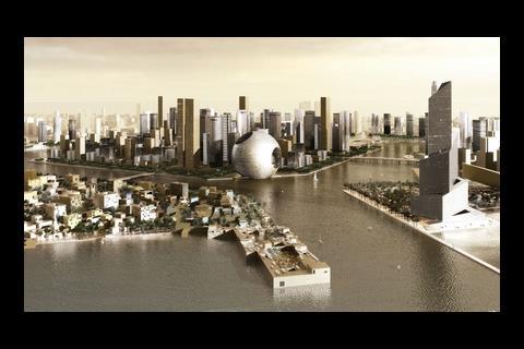 Eye of the storm: Mouchel has worked on Nakheel’s Dubai Waterfront scheme
